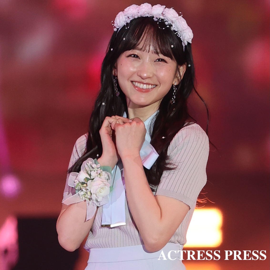 一ノ瀬美空（乃木坂46） ／2026年4月18日、国立代々木競技場第一体育館にて開催の『Rakuten GirlsAward 2026 SPRING/SUMMER』撮影：ACTRESS PRESS編集部