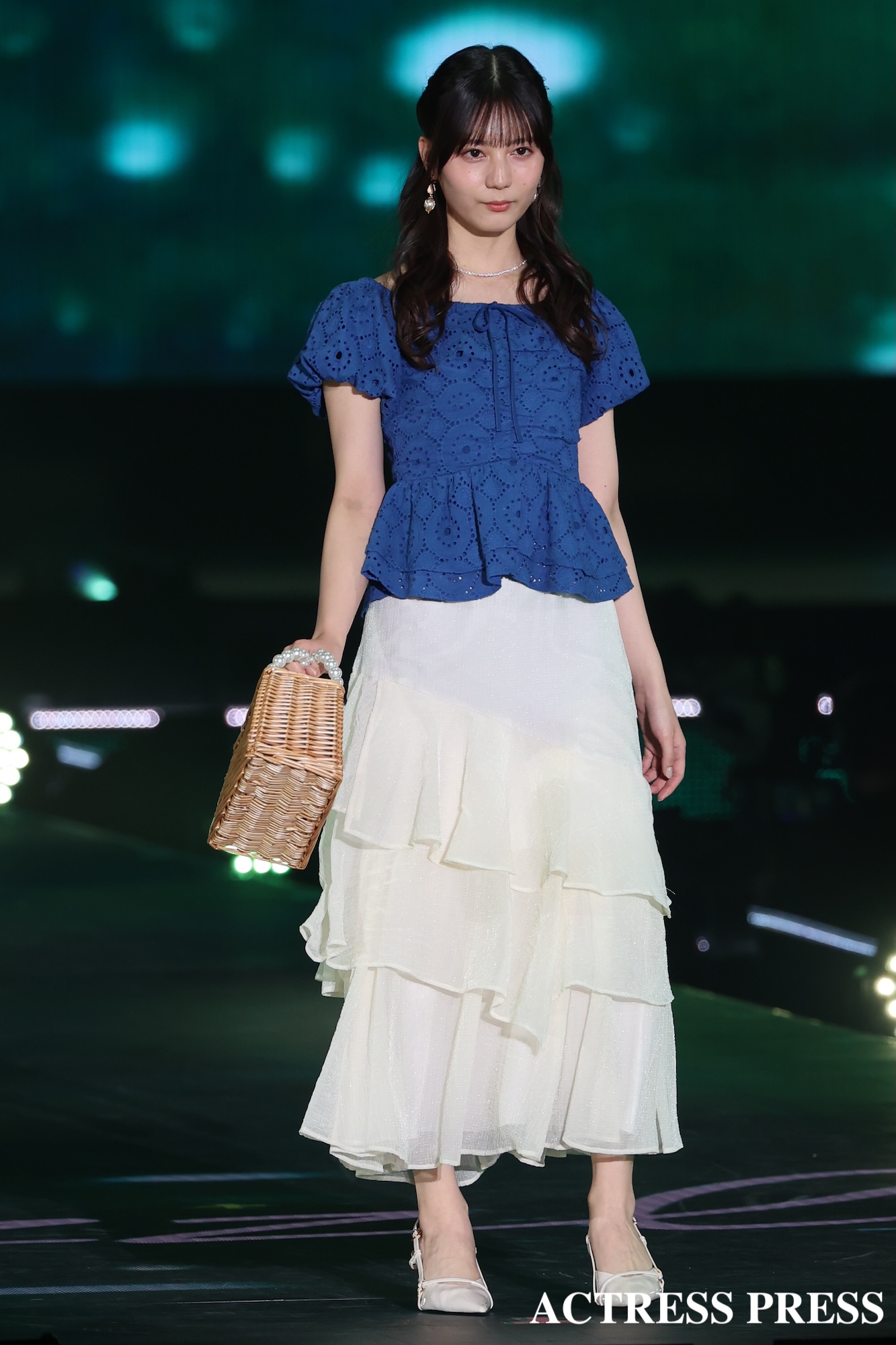 小坂菜緒（日向坂46）／2026年4月18日、国立代々木競技場第一体育館にて開催の『Rakuten GirlsAward 2026 SPRING/SUMMER』撮影：ACTRESS PRESS編集部