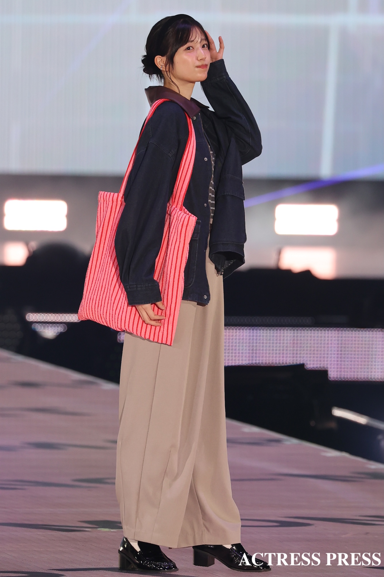 五百城茉央（乃木坂46） ／2026年4月18日、国立代々木競技場第一体育館にて開催の『Rakuten GirlsAward 2026 SPRING/SUMMER』撮影：ACTRESS PRESS編集部