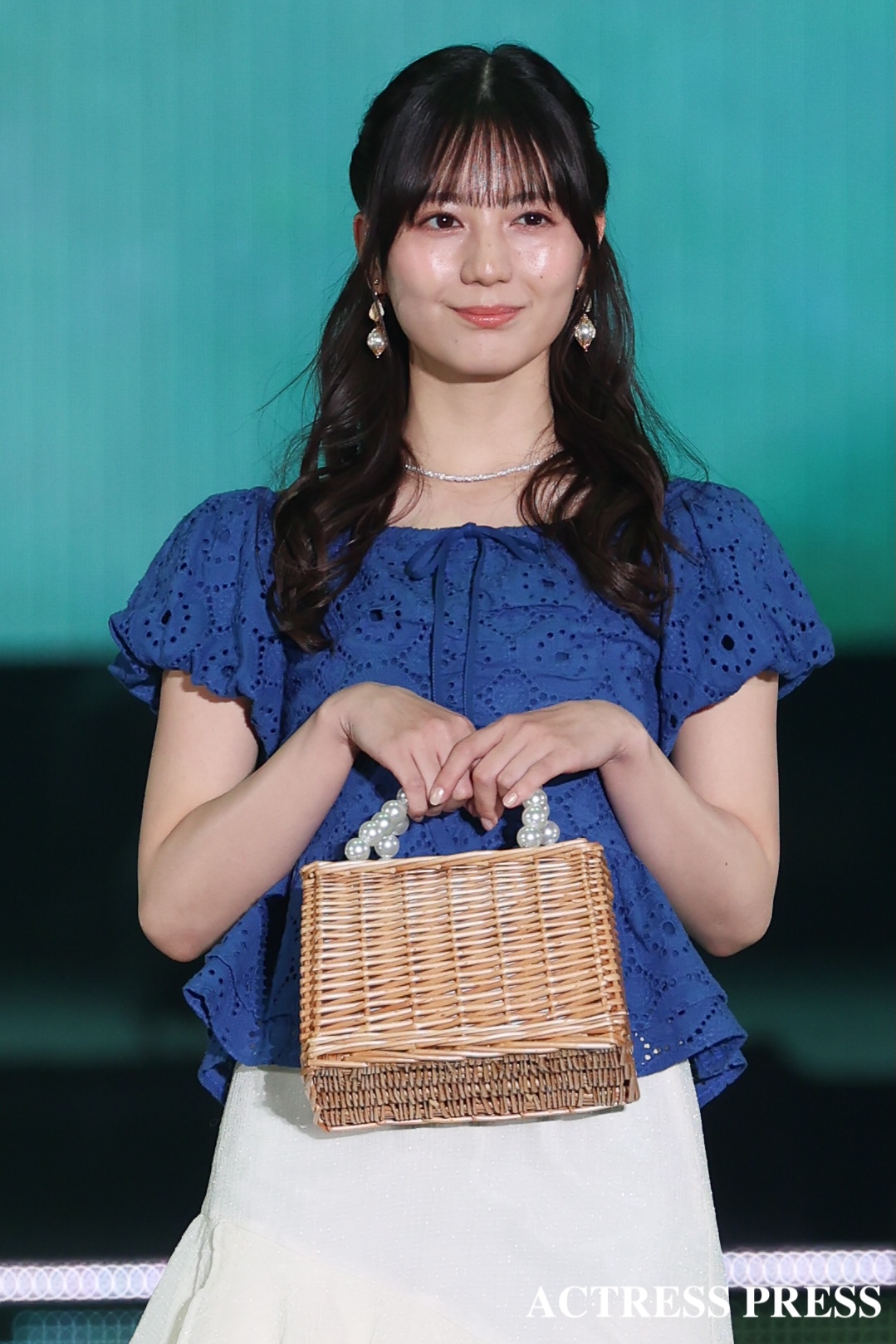 小坂菜緒（日向坂46）／2026年4月18日、国立代々木競技場第一体育館にて開催の『Rakuten GirlsAward 2026 SPRING/SUMMER』撮影：ACTRESS PRESS編集部