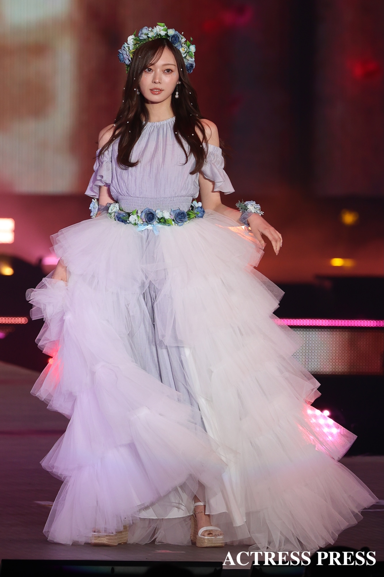 梅澤美波（乃木坂46） ／2026年4月18日、国立代々木競技場第一体育館にて開催の『Rakuten GirlsAward 2026 SPRING/SUMMER』撮影：ACTRESS PRESS編集部