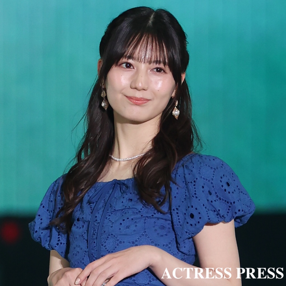 小坂菜緒（日向坂46）／2026年4月18日、国立代々木競技場第一体育館にて開催の『Rakuten GirlsAward 2026 SPRING/SUMMER』撮影：ACTRESS PRESS編集部