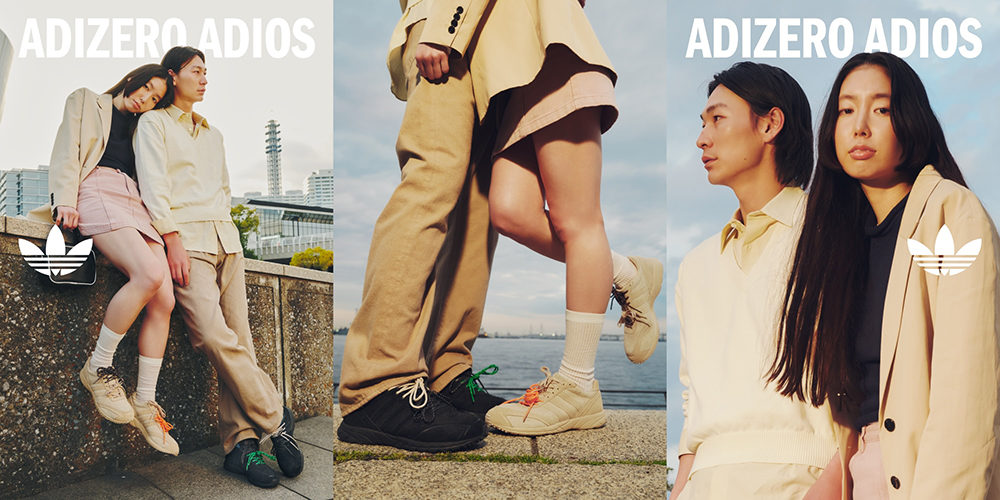 adidasのランニングスタイルを継承するモデル“ADIZERO ADIOS OG”の BILLY’S 別注モデルが登場！