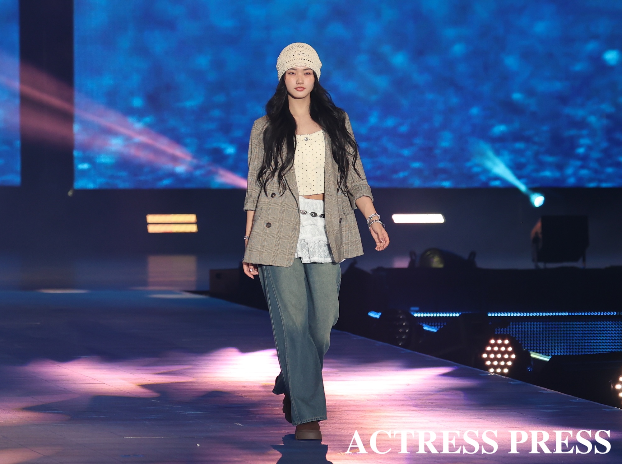 櫻坂46　山﨑天 ／2026年4月18日、国立代々木競技場第一体育館にて開催の『Rakuten GirlsAward 2026 SPRING/SUMMER』撮影：ACTRESS PRESS編集部