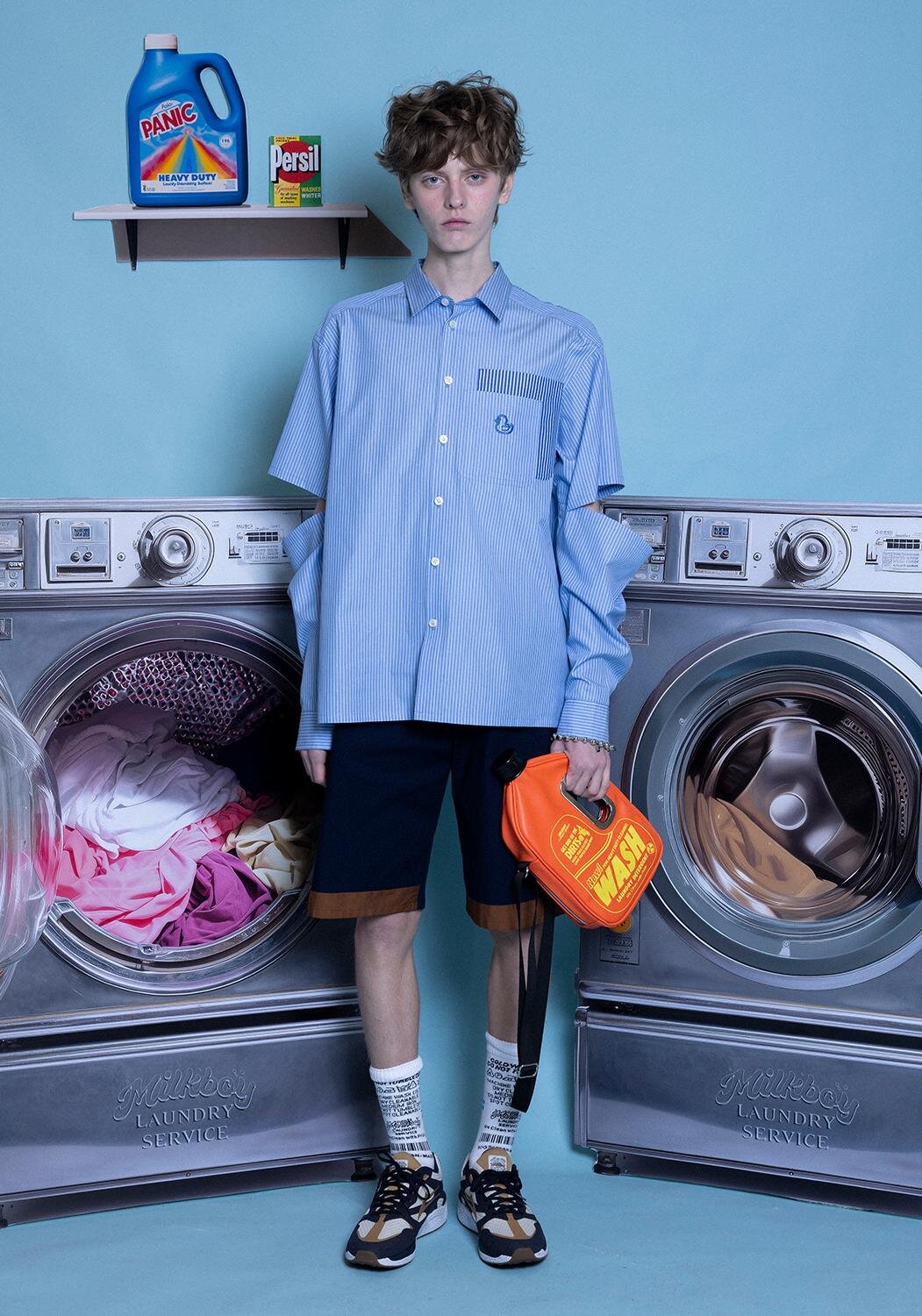 ミルクボーイ 2026年夏コレクション - 架空のランドリーショップ｜写真5
