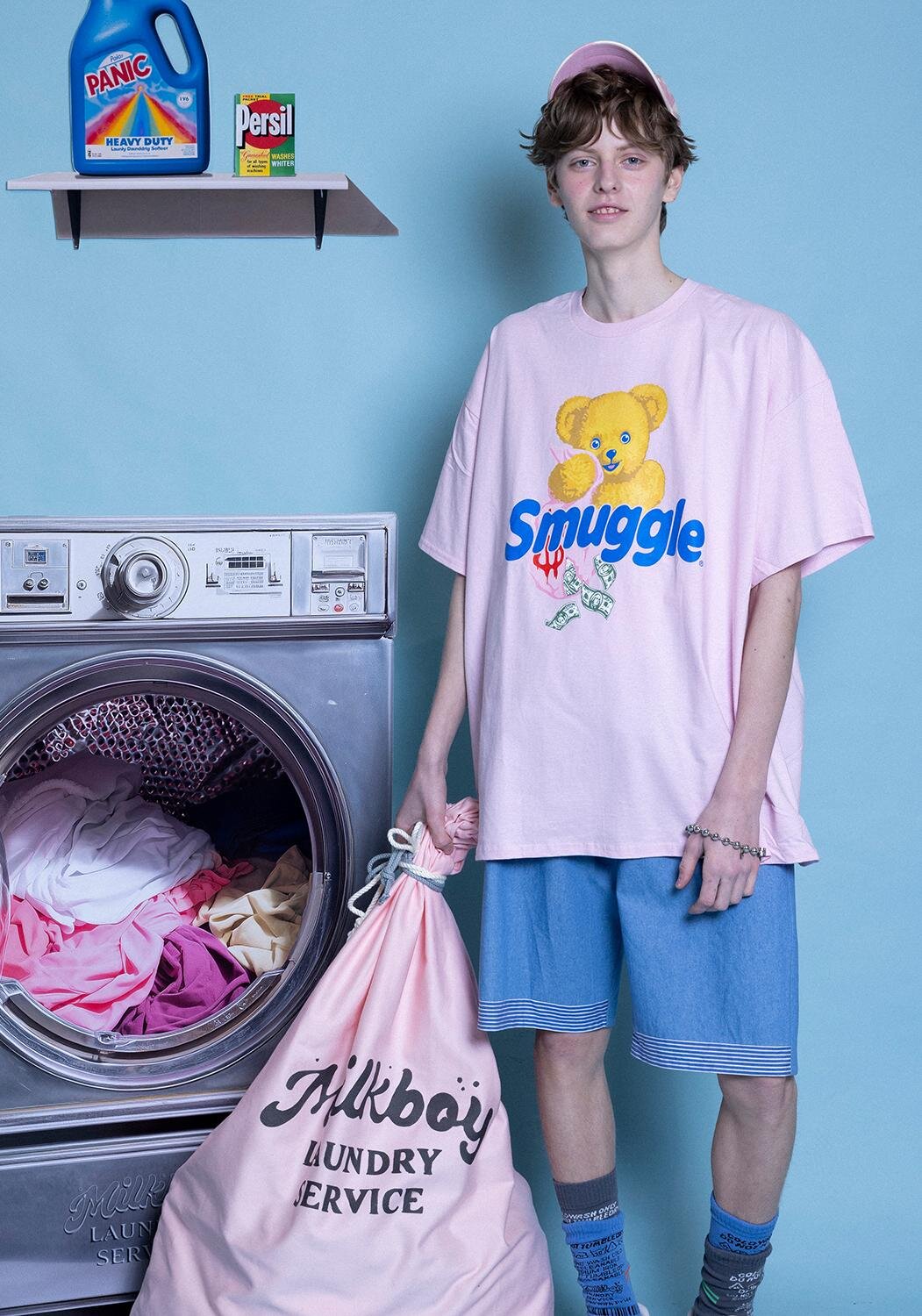ミルクボーイ 2026年夏コレクション - 架空のランドリーショップ｜写真6