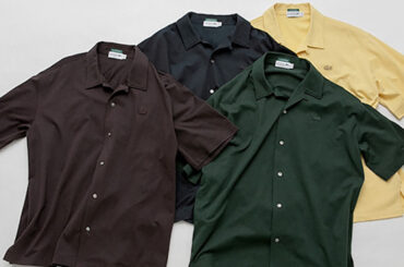 「ラコステ」から「アーバンリサーチ」限定モデルの半袖シャツが登場　春夏シーズンに向けた涼しげなデザイン - WWDJAPAN