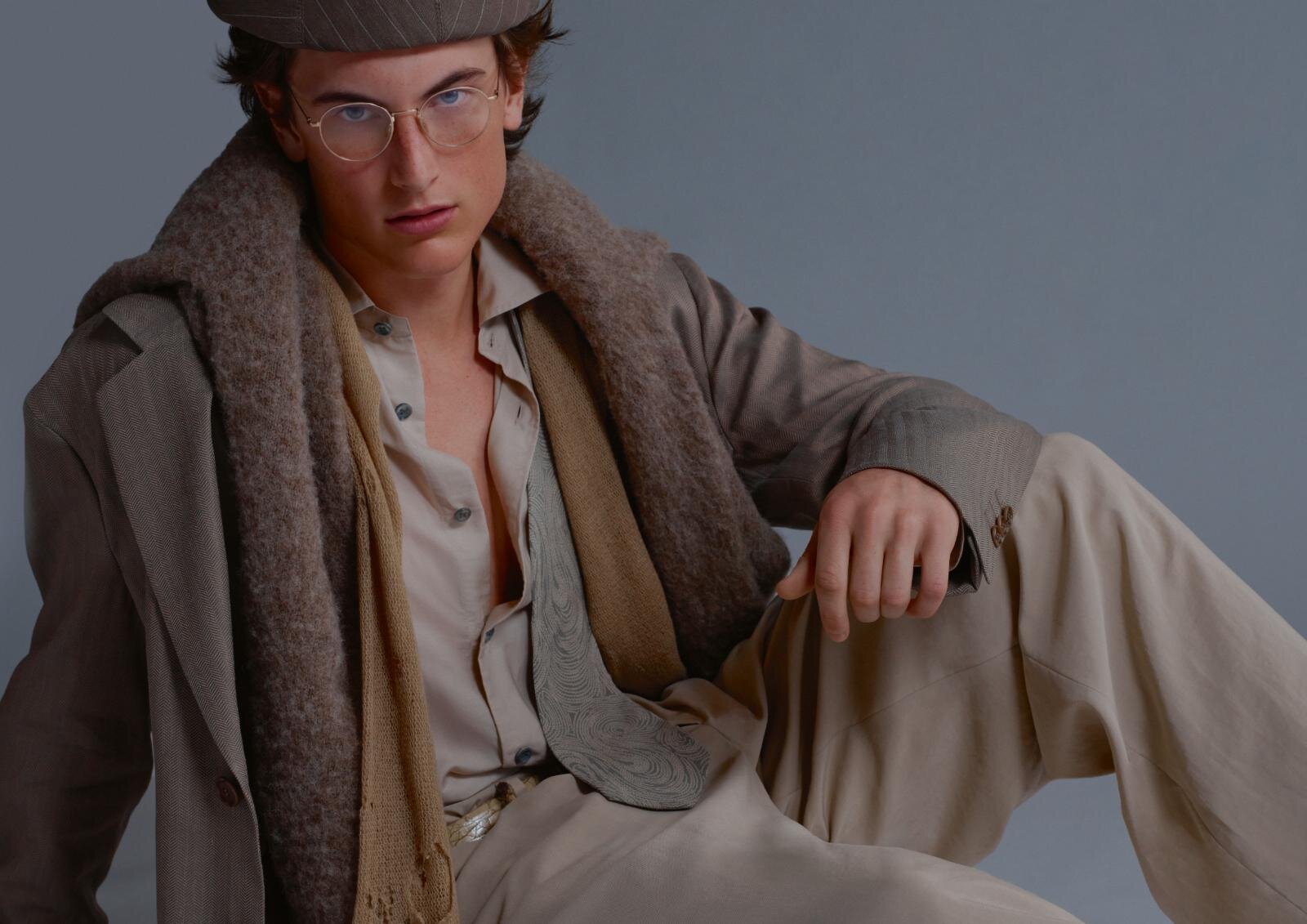 【1994年春夏】リエディション ジャケット 638,000円、シャツ 231,000円、パンツ 517,000円 ※予定価格