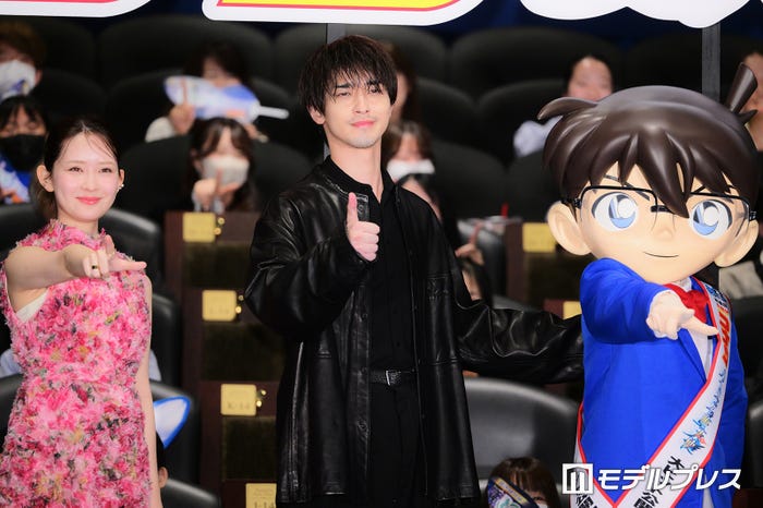 畑芽育、横浜流星、コナン（C）モデルプレス