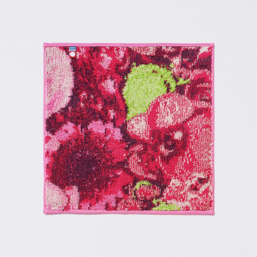 今治タオルハンカチ ブラッシュブルーム 880円