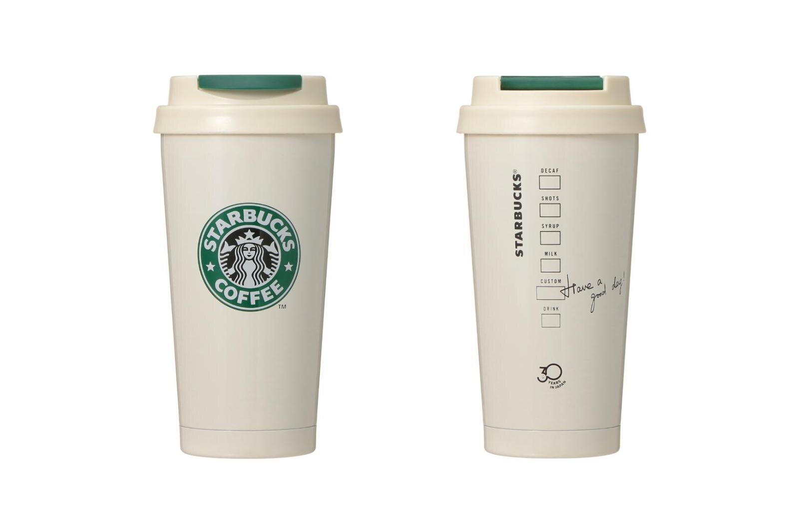 リサイクルステンレスタンブラー30YEARS473ml 4,800円