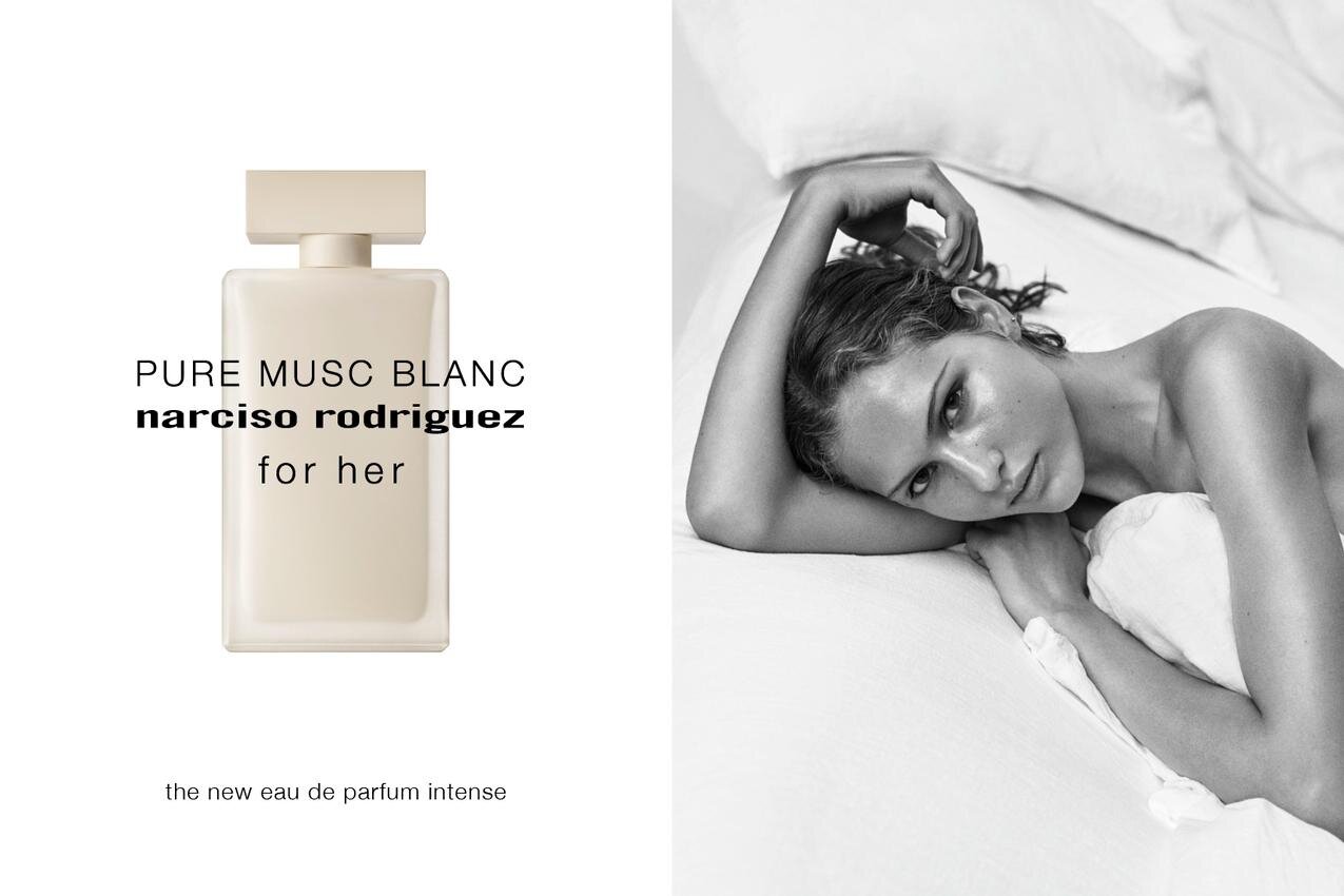 ナルシソ ロドリゲス フォーハー ピュア ムスク ブラン オードパルファム インテンス 30mL 12,980円 / 50mL 18,920円 / 100mL 25,080円