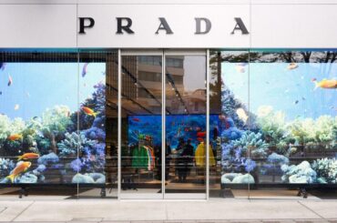 プラダ MIYASHITA PARK店「Re-Nylon」特別インスタレーション。海を救う教育とは？