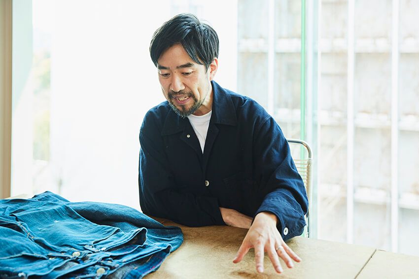 矢野考太郎（やの・こうたろう）●大学卒業後、アメリカがルーツの老舗スペシャリティストアにてキャリアをスタート。デザイナーズコーナーやドレスコーナーで知見を広げたのちプレスに就任する。その後、デイトナインターナショナルへと移籍し、現在はブランド、カウラムのプレスを担当。