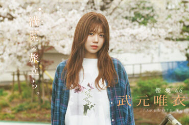 櫻坂46 武元唯衣、満開の桜の木を背に立つエモーショナルなカット――「B.L.T.」裏表紙に登場 | MOVIE&TV | CINEMA Life! シネマライフ｜エンタメ情報