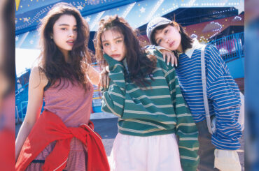 絶対に盛れる！カウギャル＆カラーボーダーで春トレンドコーデ♡ | ViVi