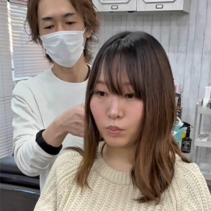 【大変身】10年以上同じセミロングだった女性が…ショートヘアでイメチェン！「すごい」と感動