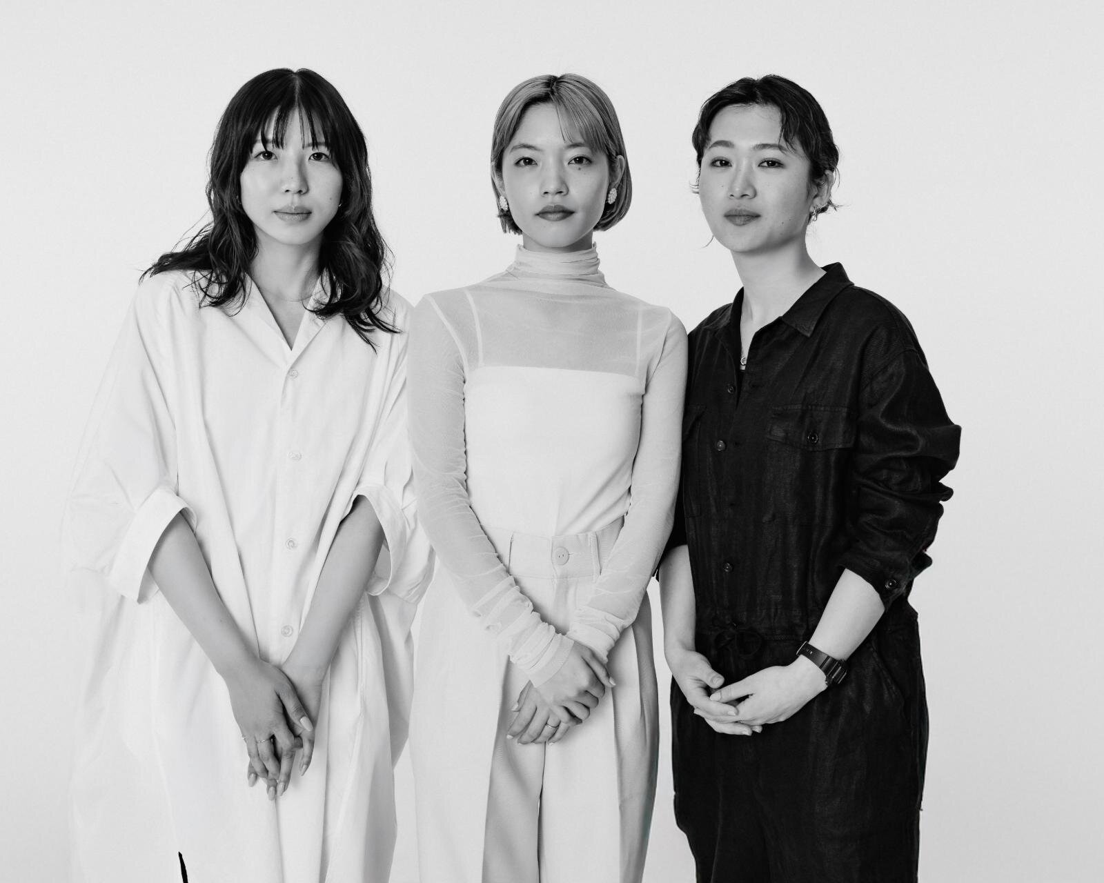 ショートフィルムコンペティション受賞者 左から) 首藤凜、田中さくら、古川葵 ©CHANEL