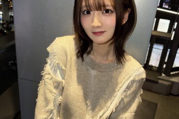 山根彩さんの新しい髪型🌸☺︎