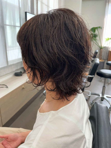 なんかパッとしない髪 → 脱出ーー！【40・50代】今っぽ垢ぬけ♡「大人のウルフヘア」