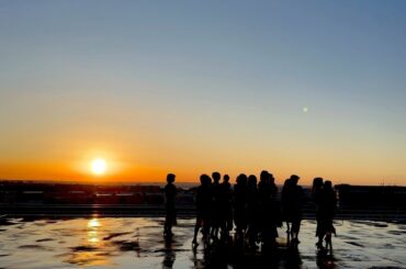 みんなで朝日を見れた日だよ