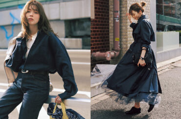 休日ネイビーコーデは、カジュアルさとこなれ感をプラスして | Oggi.jp