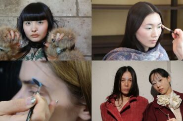 東コレに見る、2026-27年秋冬の最新ヘアメイクトレンド　自由なパステルカラーや「整えない」ヘアなど