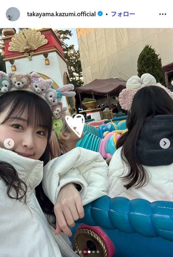 高山一実Instagramより