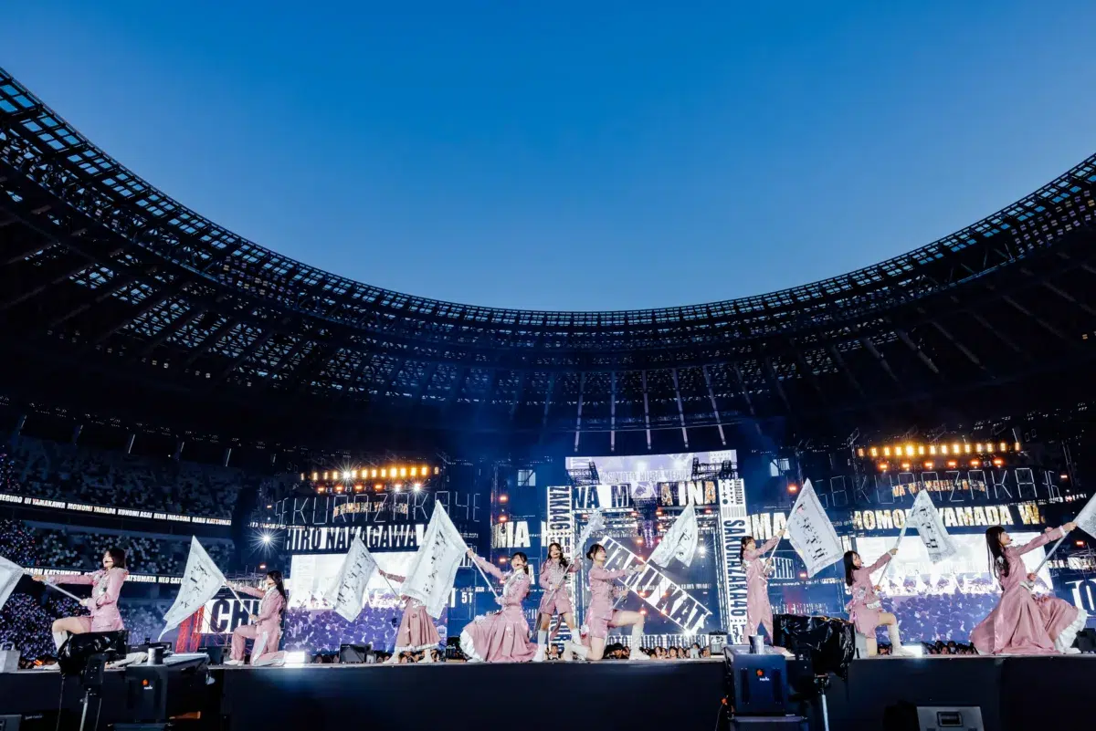 櫻坂46、MUFGスタジアム(国立競技場)にて2日間で14万人を動員した5周年記念ライブを実施！6年目に向けての発表も