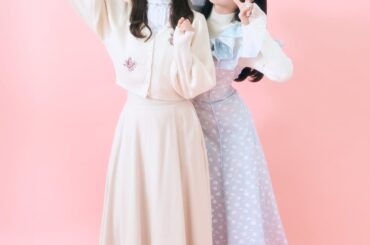 少年サンデーの伊藤美来と丸岡ワカナのオフショット🌸✨