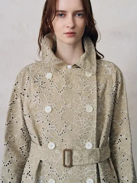 コートのモデル着用写真