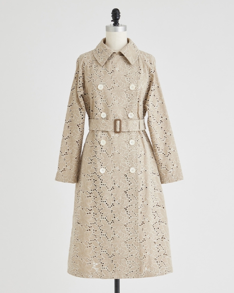 トルソー着用のコートの写真