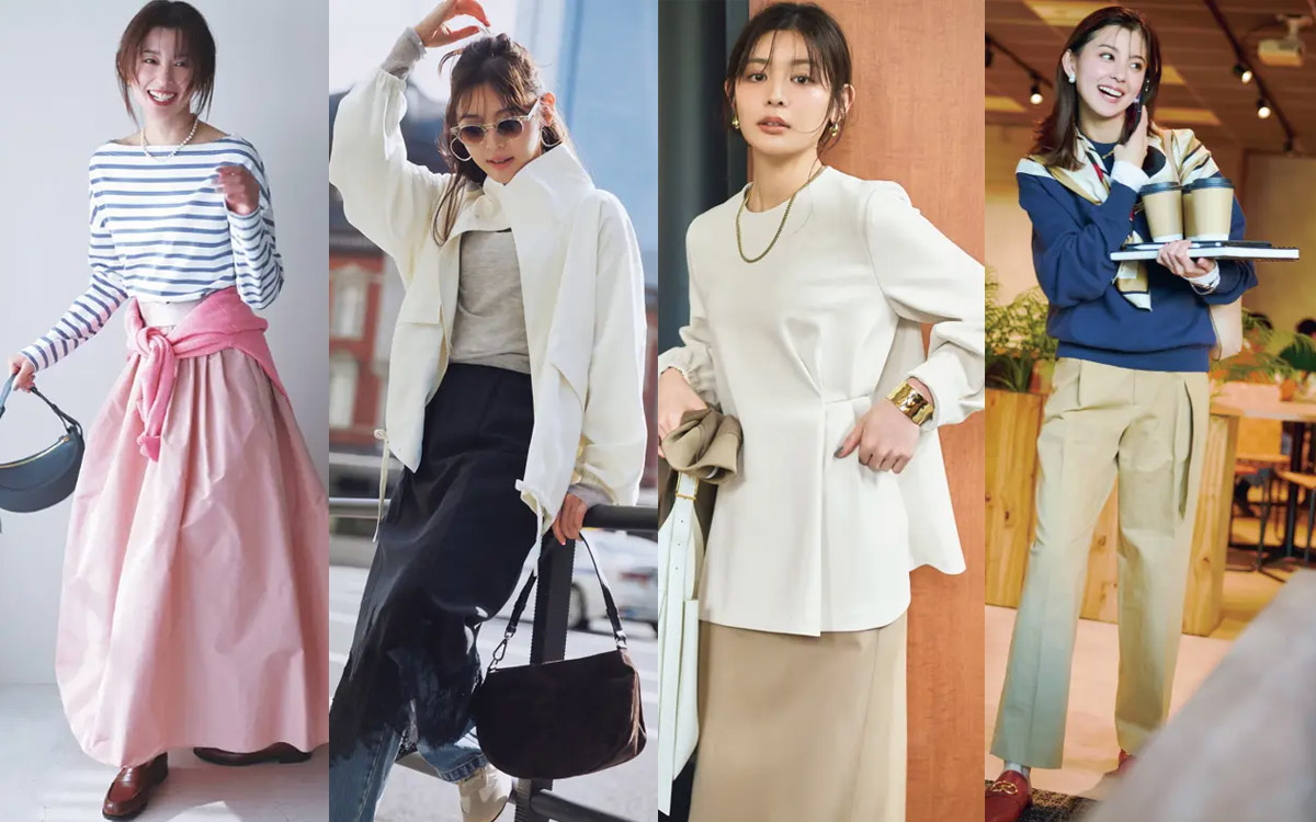 【2026年最新】春のコーディネート35選|今年のトレンドアイテムは? | Oggi.jp 【2026年最新】春のコーディネート35選|今年のトレンドアイテムは? | Oggi.jp