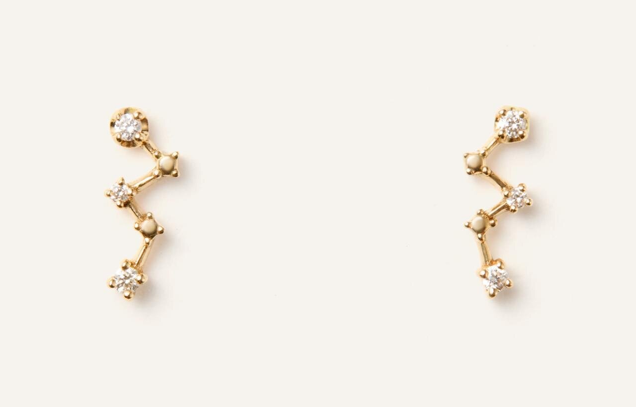 ピアス(K10YG/ダイヤモンド) 39,600円