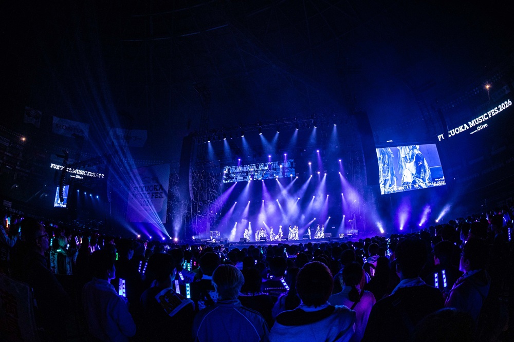 櫻坂46が出演した音楽フェス『FUKUOKA MUSIC FES.』より