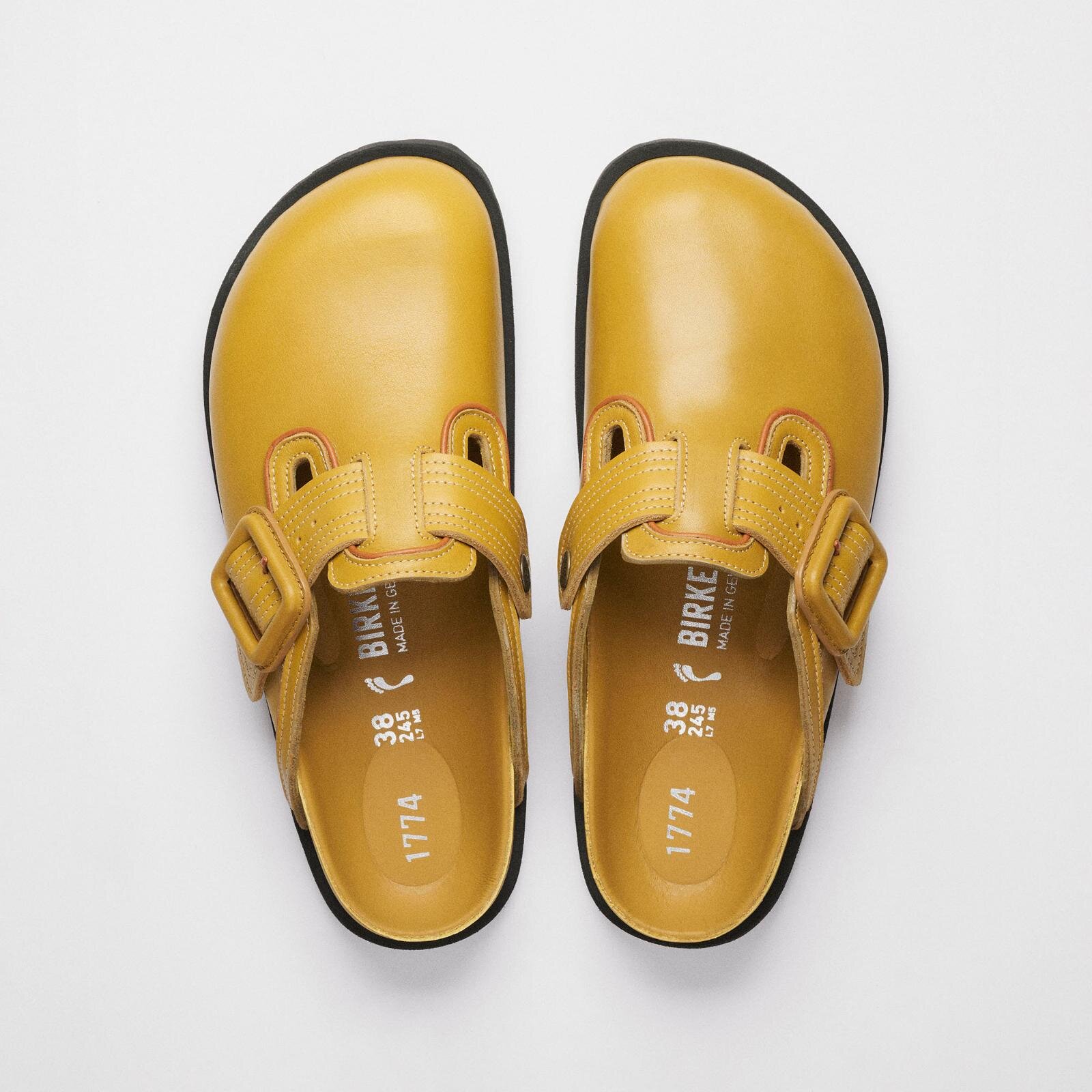 「ボストン」レザーバックル 1774 (マスタードブラウン) 97,900円