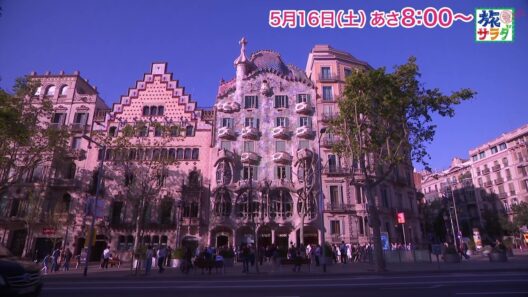 海外の旅は地中海クルーズ！ゲストの旅は高梨臨！「旅サラダ」5月16日（土）放送