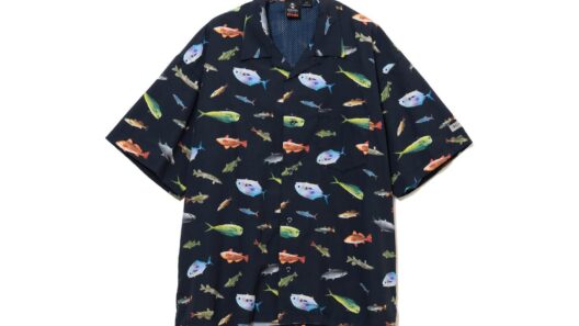 ビームス×コロンビア PFG”釣り文化”着想のウェア、魚柄の半袖シャツ＆キャップ - ファッションプレス