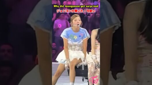 Twice ジョンヨンがおどろいた！Why did Jeongyeon got surprised