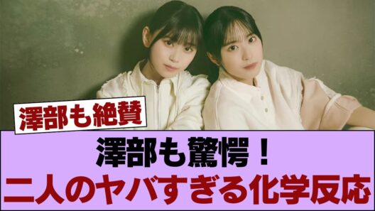 これは草…澤部も大絶賛！山下瞳月×村井優の「ヤバすぎる化学反応」の真相… #櫻坂46 #櫻坂46の家