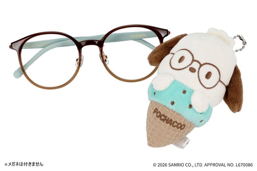 Zoff×ポチャッコのアイウェア、ジェラートカラーのメガネにアイスクリーム風パーツ｜写真41