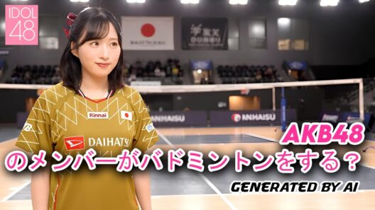 AKB48のメンバーがバドミントンをする？見てみよう！| アイドル48