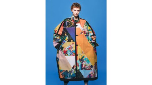 エイポック エイブル イッセイ ミヤケ × 松山智一　作品を再構築したコート発売