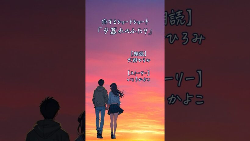 【恋するショートショート】夕暮れのふたり #朗読 #ショートショート #恋愛ショートドラマ