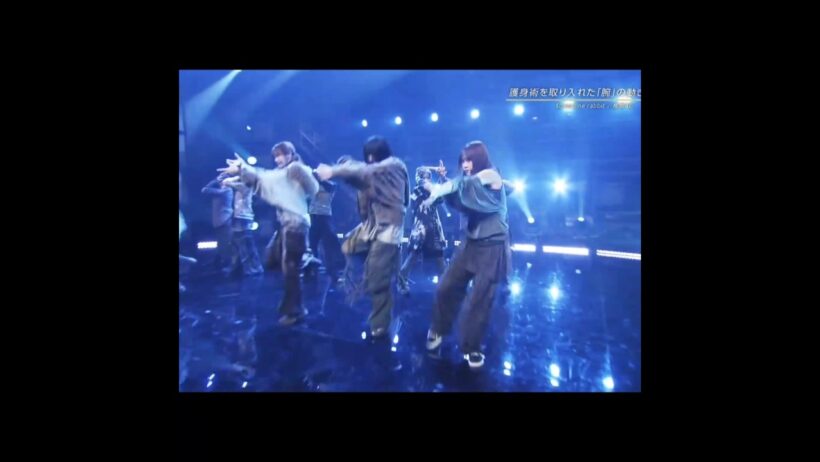 田村保乃 山﨑天 向井純葉 アルテミスの弓射トリオの格好良いシーン♩櫻坂46