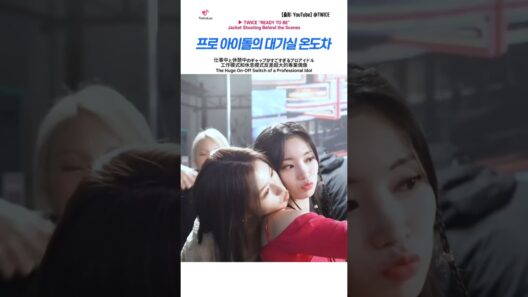 [트와이스] 프로 아이돌의 대기실 온도차 🐹 仕事中と休憩中のギャップがすごすぎるプロアイドル #twice #sana #dahyun #chaeyoung