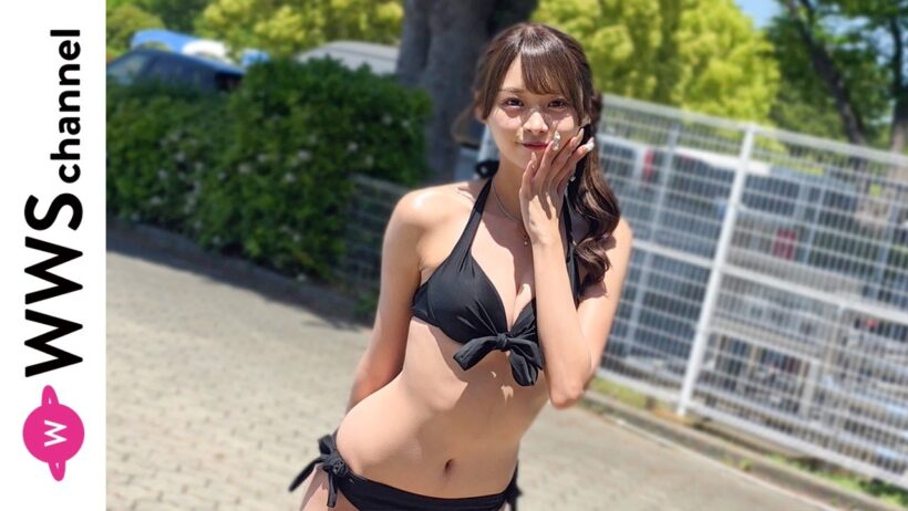 達家まきほ（花いろは）、かわいすぎる黒ビキニ姿ではなまるプール撮影会の盛り上がりを語る！