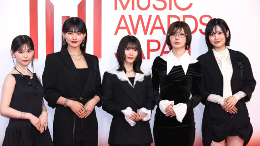 櫻坂46・山崎天、藤吉夏鈴、森田ひかる、的野美青、山下瞳月「MUSIC AWARDS JAPAN 2026」レッドカーペットに7