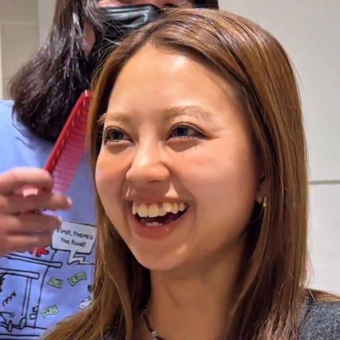 パーマ初挑戦の女性が〈バッサリカット&ボブパーマ〉でふんわり大人っぽい雰囲気に印象チェンジ!「似合ってる」と反響