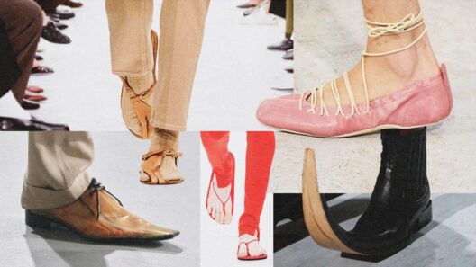 個性は足もとから。2027年春夏メンズコレクションで異彩を放った“主役級シューズ” | Vogue Japan